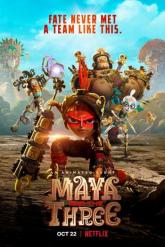 Смотреть онлайн Майя и три воина (2021)